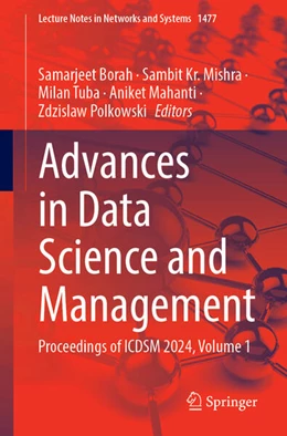 Abbildung von Borah / Mishra | Advances in Data Science and Management | 1. Auflage | 2025 | beck-shop.de