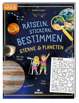 Abbildung von Rätseln, Stickern, Bestimmen - Sterne & Planeten | 1. Auflage | 2025 | beck-shop.de