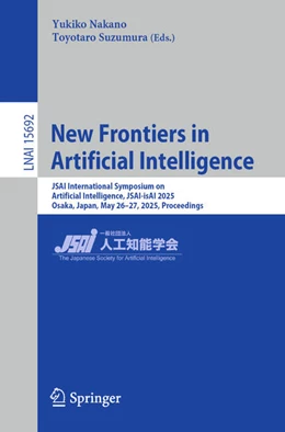 Abbildung von Nakano / Suzumura | New Frontiers in Artificial Intelligence | 1. Auflage | 2025 | beck-shop.de