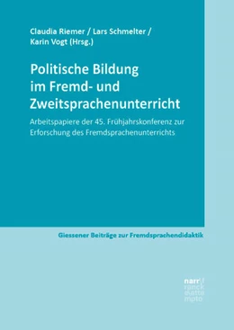 Abbildung von Riemer / Schmelter | Politische Bildung im Fremd- und Zweitsprachenunterricht | 1. Auflage | 2025 | beck-shop.de