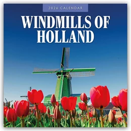 Abbildung von Red | Windmills of Holland - Windmühlen der Niederlande 2026 - 16-Monatskalender | 1. Auflage | 2025 | beck-shop.de
