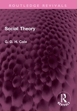 Abbildung von Cole | Social Theory | 1. Auflage | 2025 | beck-shop.de