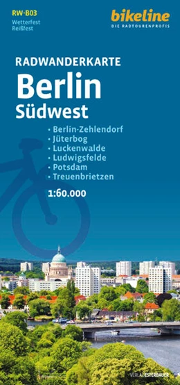 Abbildung von Verlag | Radwanderkarte Berlin Südwest RW-B03 | 4. Auflage | 2025 | beck-shop.de