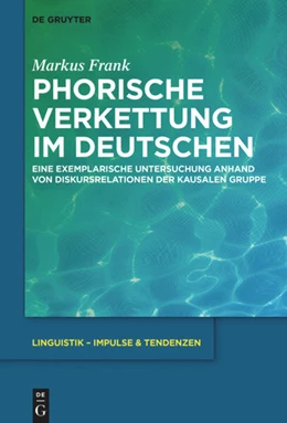 Abbildung von Frank | Phorische Verkettung im Deutschen | 1. Auflage | 2018 | beck-shop.de