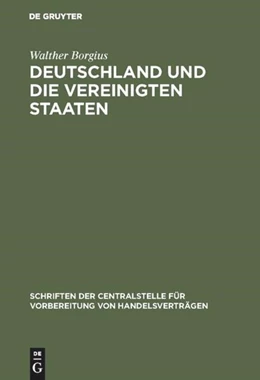 Abbildung von Borgius | Deutschland und die Vereinigten Staaten | 1. Auflage | 2018 | beck-shop.de