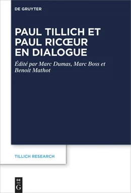 Abbildung von Dumas / Boss | Paul Tillich et Paul Ricoeur en dialogue | 1. Auflage | 2022 | beck-shop.de