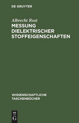 Abbildung von Rost | Messung dielektrischer Stoffeigenschaften | 1. Auflage | 2022 | beck-shop.de