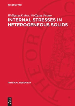Abbildung von Kreher / Pompe | Internal Stresses in Heterogeneous Solids | 1. Auflage | 1989 | beck-shop.de