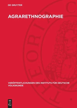 Abbildung von Agrarethnographie | 1. Auflage | 1957 | beck-shop.de