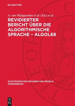 Abbildung von Wijngaarden et al. / Kerner | Revidierter Bericht über die algorithmische Sprache - ALGOL68 | 1. Auflage | 1978 | beck-shop.de