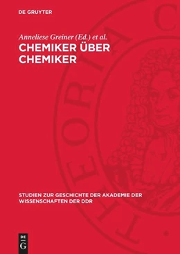 Abbildung von Greiner | Chemiker über Chemiker | 1. Auflage | 1986 | beck-shop.de