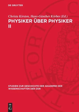 Abbildung von Kirsten / Körber | Physiker über Physiker II | 1. Auflage | 1979 | beck-shop.de