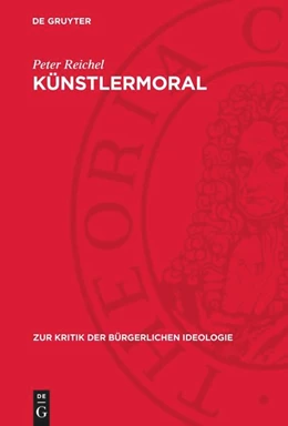 Abbildung von Reichel | Künstlermoral | 1. Auflage | 1974 | beck-shop.de