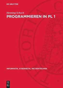 Abbildung von Schoch | Programmieren in PL 1 | 2. Auflage | 1987 | beck-shop.de