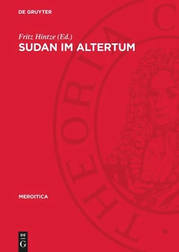 Abbildung von Hintze | Sudan im Altertum | 1. Auflage | 1973 | beck-shop.de
