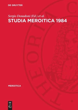 Abbildung von Donadoni / Wenig | Studia Meroitica 1984 | 1. Auflage | 1989 | beck-shop.de