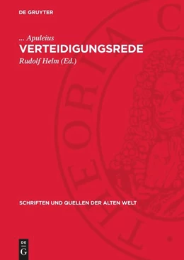 Abbildung von Apuleius / Helm | Verteidigungsrede | 1. Auflage | 1977 | beck-shop.de