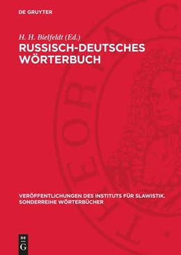 Abbildung von Bielfeldt | Russisch-deutsches Wörterbuch | 3. Auflage | 1962 | beck-shop.de