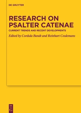 Abbildung von Bandt / Ceulemans | Research on Psalter Catenae | 1. Auflage | 2024 | beck-shop.de