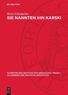 Abbildung von Schumacher | Sie nannten ihn Karski | 1. Auflage | 1965 | beck-shop.de