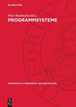 Abbildung von Bachmann | Programmsysteme | 1. Auflage | 1984 | beck-shop.de