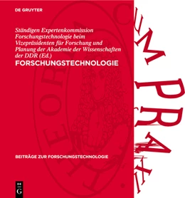 Abbildung von Forschungstechnologie | 1. Auflage | 1984 | beck-shop.de