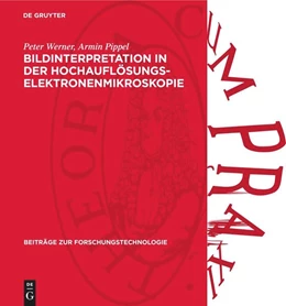 Abbildung von Hillebrand / Scheerschmidt | Bildinterpretation in der Hochauflösungs-Elektronenmikroskopie | 1. Auflage | 1985 | beck-shop.de