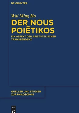 Abbildung von Ho | Der Nous Poietikos | 1. Auflage | 2024 | beck-shop.de