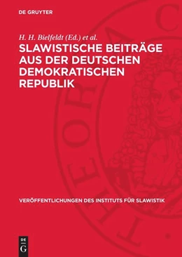 Abbildung von Bielfeldt / Jünger | Slawistische Beiträge aus der Deutschen Demokratischen Republik | 1. Auflage | 1967 | beck-shop.de