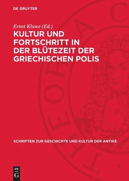 Abbildung von Kluwe | Kultur und Fortschritt in der Blütezeit der griechischen Polis | 1. Auflage | 1985 | beck-shop.de