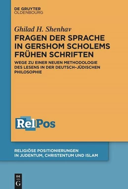 Abbildung von H. Shenhav | Fragen der Sprache in Gershom Scholems frühen Schriften | 1. Auflage | 2024 | beck-shop.de