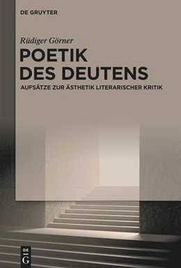 Abbildung von Görner | Poetik des Deutens | 1. Auflage | 2025 | beck-shop.de