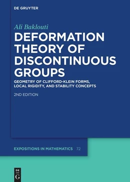 Abbildung von Baklouti | Deformation Theory of Discontinuous Groups | 2. Auflage | 2025 | beck-shop.de