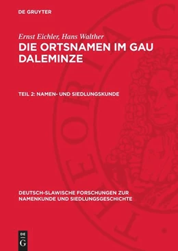 Abbildung von Eichler / Walther | Namen- und Siedlungskunde | 1. Auflage | 1967 | beck-shop.de
