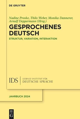 Abbildung von Proske / Weber | Gesprochenes Deutsch | 1. Auflage | 2025 | beck-shop.de