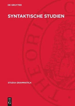 Abbildung von Syntaktische Studien | 3. Auflage | 1970 | beck-shop.de