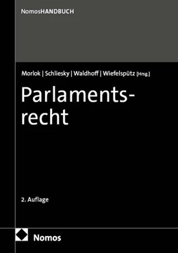 Abbildung von Morlok / Schliesky | Parlamentsrecht | 2. Auflage | 2026 | beck-shop.de