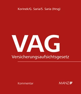 Abbildung von Korinek / Saria | VAG - Versicherungsaufsichtsgesetz | 1. Auflage | 2025 | beck-shop.de