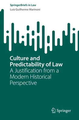 Abbildung von Marinoni | Culture and Predictability of Law | 1. Auflage | 2025 | beck-shop.de