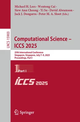 Abbildung von Lees / Cai | Computational Science – ICCS 2025 | 1. Auflage | 2025 | beck-shop.de
