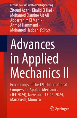 Abbildung von Azari / El Had | Advances in Applied Mechanics II | 1. Auflage | 2025 | beck-shop.de