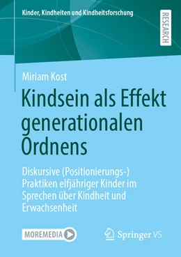 Abbildung von Kost | Kindsein als Effekt generationalen Ordnens | 1. Auflage | 2025 | beck-shop.de