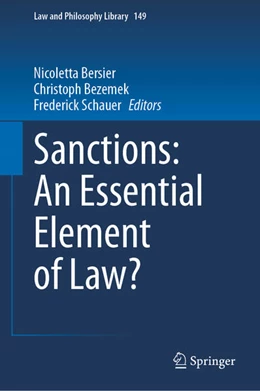 Abbildung von Bersier / Bezemek | Sanctions: An Essential Element of Law? | 1. Auflage | 2025 | beck-shop.de