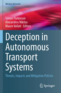 Abbildung von Parkinson / Nikitas | Deception in Autonomous Transport Systems | 1. Auflage | 2025 | beck-shop.de