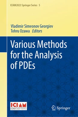 Abbildung von Georgiev / Ozawa | Various Methods for the Analysis of PDEs | 1. Auflage | 2025 | beck-shop.de