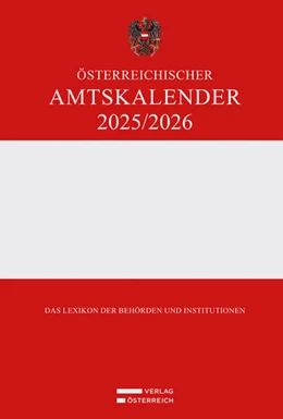 Abbildung von Österreichischer Amtskalender 2025/2026 | 1. Auflage | 2025 | beck-shop.de
