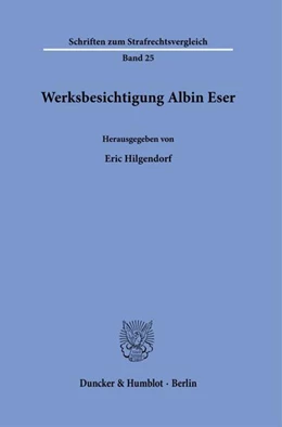 Abbildung von Hilgendorf | Werksbesichtigung Albin Eser | 1. Auflage | 2025 | beck-shop.de