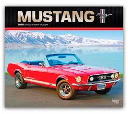 Abbildung von Publishers | Mustang - Ford Mustang 2026 - 16-Monatskalender im Deluxe-Format | 1. Auflage | 2025 | beck-shop.de