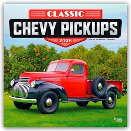 Abbildung von Publishers | Classic Chevy Pickups - Klassischer Chevy Pickup 2026 - 16-Monatskalender | 1. Auflage | 2025 | beck-shop.de