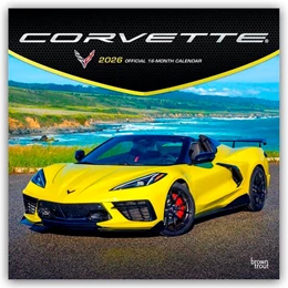 Abbildung von Publishers | Corvette - Chevrolet Corvette 2026 - 16-Monatskalender | 1. Auflage | 2025 | beck-shop.de